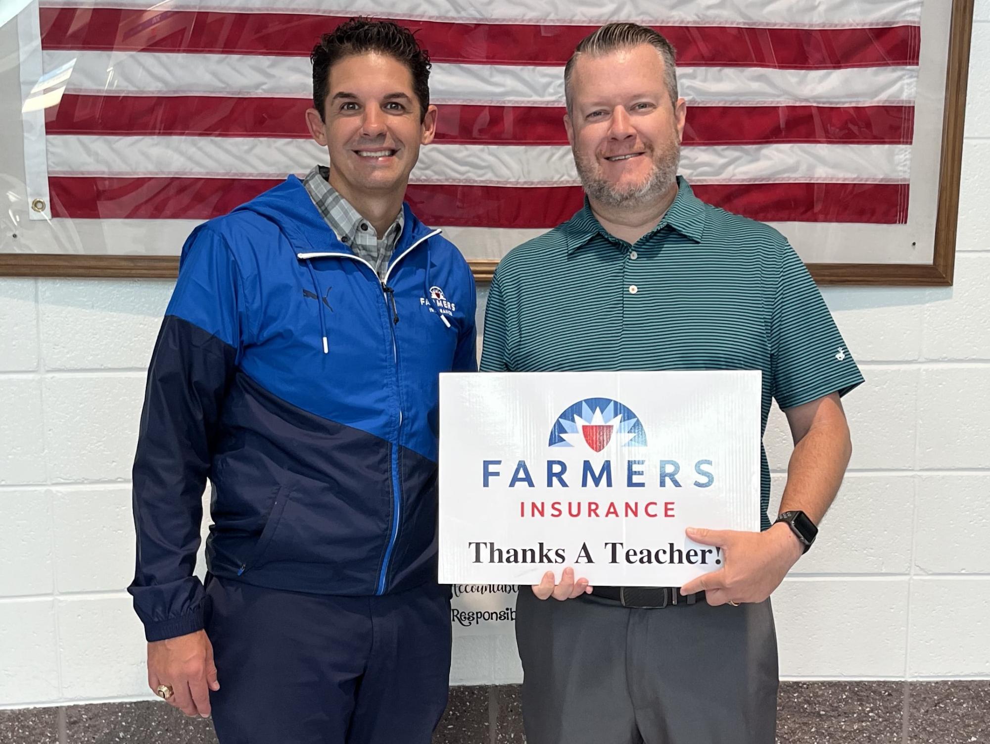 AP Physics teacher Nicholas Gillies is the August recipient of the Golden Apple Award. He was selected by May’s recipient John Bowen for being a positive influence and pushing his students to achieve great things.