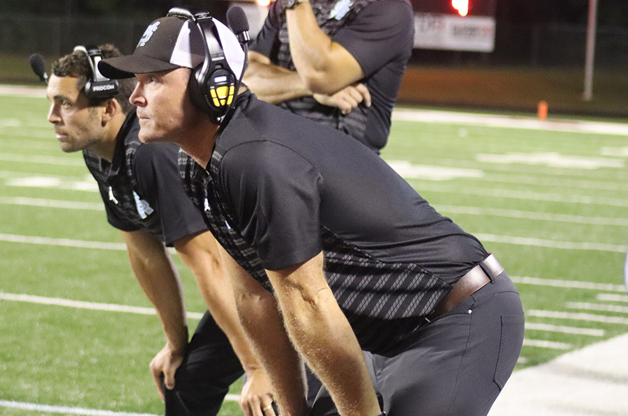 David Cooper won his first official game as the new head coach last Friday against Northgate. With a mindset of physicality and aggression, the Panthers went on to win 35-14. 