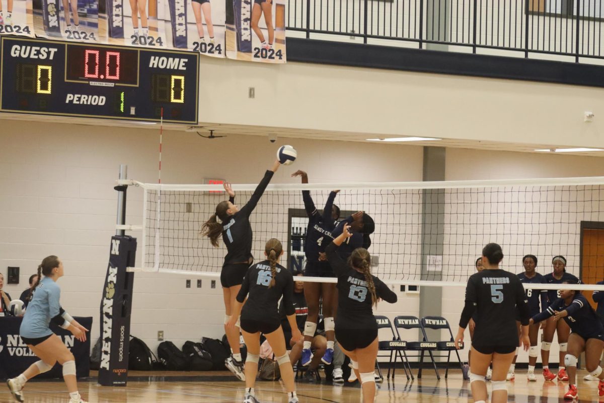 The Panthers won the first game against Sandy Creek 25-18, 25-18. However, Starr’s Mill lost the following two matches to Newnan and Whitewater.