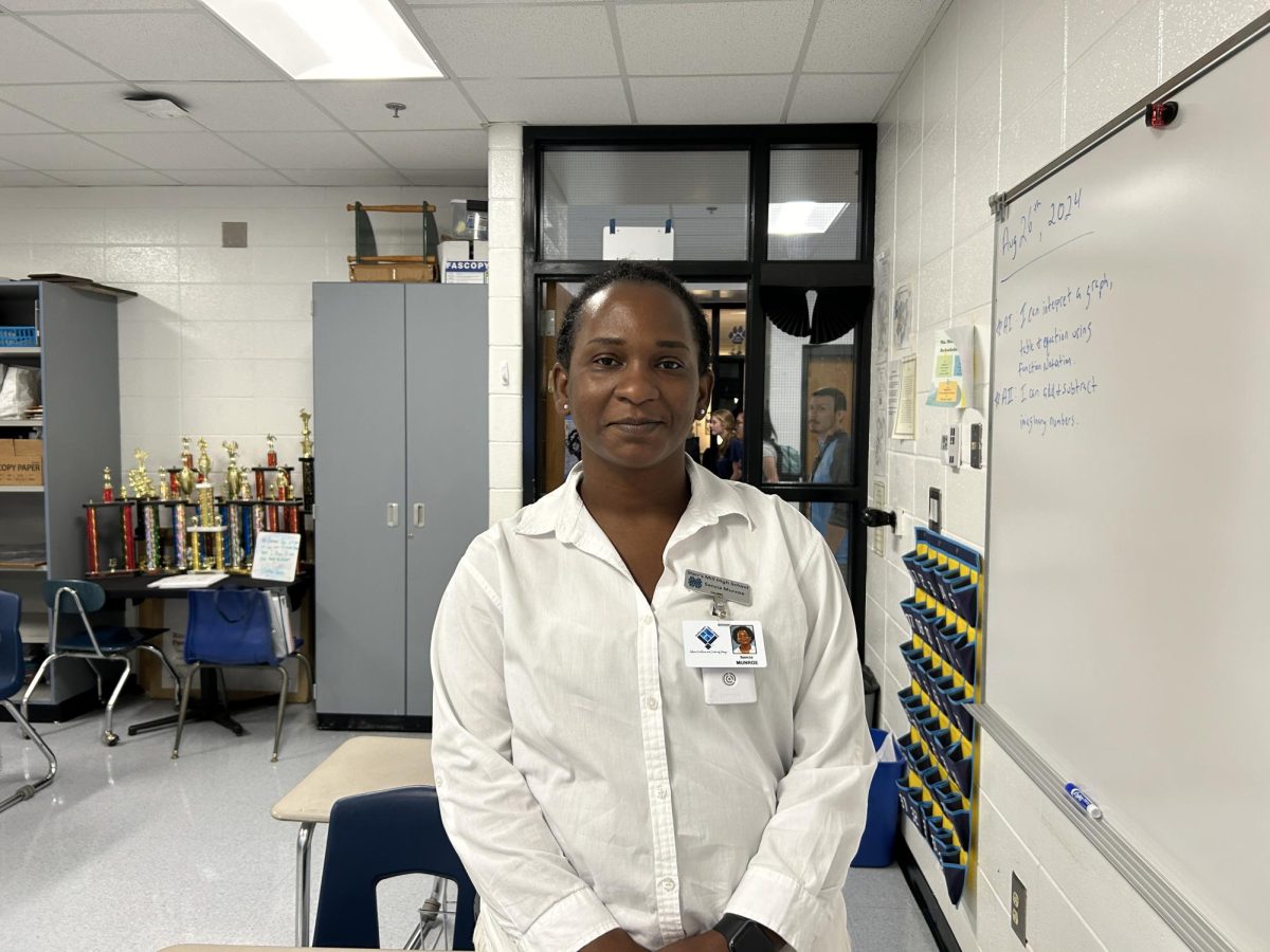 Starr’s Mill welcomes paraprofessional Sancia Munroe to the Panther family. She will begin her eighth year of teaching after making the transition from Newnan High School.