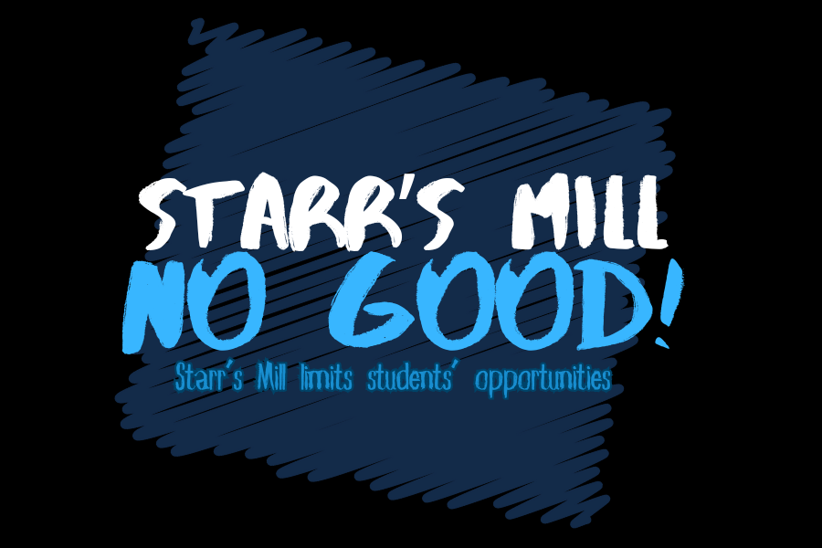 Starr’s Mill limits students who do not want to go to college. Although they have many Advanced Placement classes, Starr’s Mill fails to teach trades or other interest-based classes. 