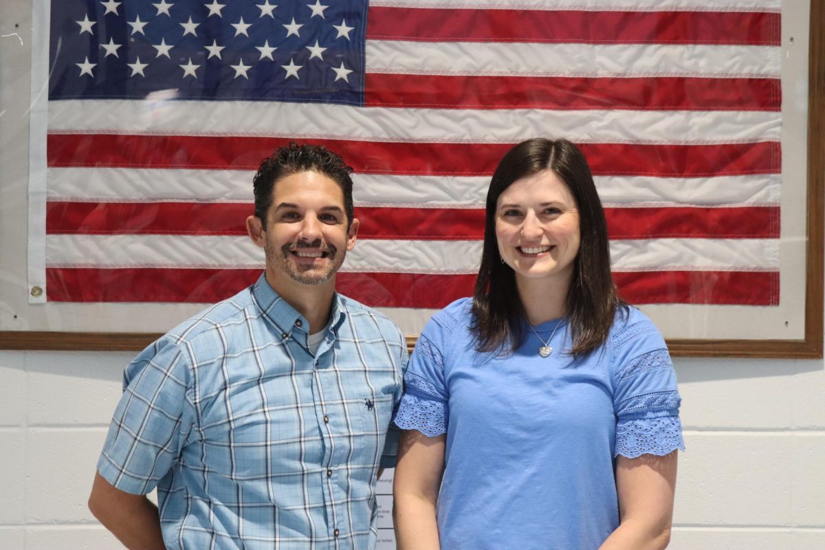 Chemistry teacher Jessica Tatum is the October recipient of the Golden Apple Award. She was selected by September's recipient Tony Klumper for being a helping hand whenever needed.