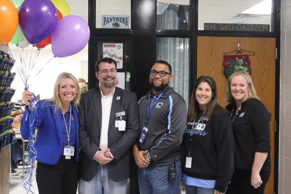 The Panther family congratulates world history and AP psychology teacher Sean Hickey for being named this year’s Teacher of the Year. Hickey has worked at Starr's Mill for 20 years and is the first graduate from the inaugural class to be named Teacher of the Year.