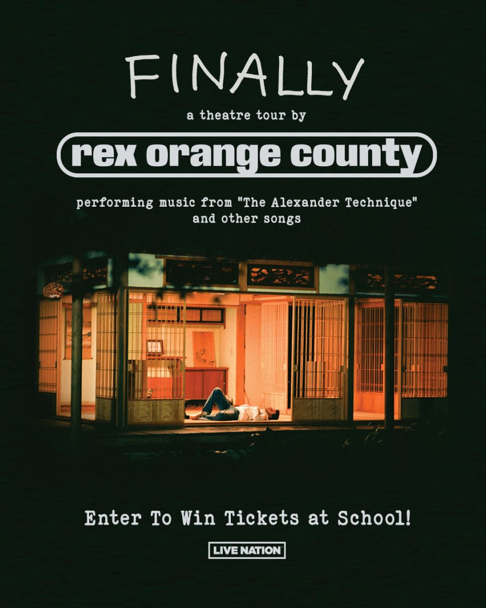 Rex Orange County announced his tour on July 19 for his latest album “Alexander Technique.” He will come to Atlanta on October 23 and 24 at the Cobb Center for Performing Arts.