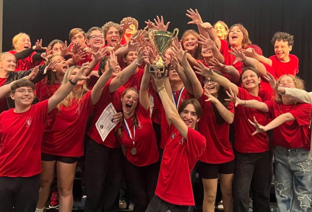 One Act won the region championship with an old setting, but fresh perspective. The drama department performed “The Anatomy of Gray” at Harris County High School.