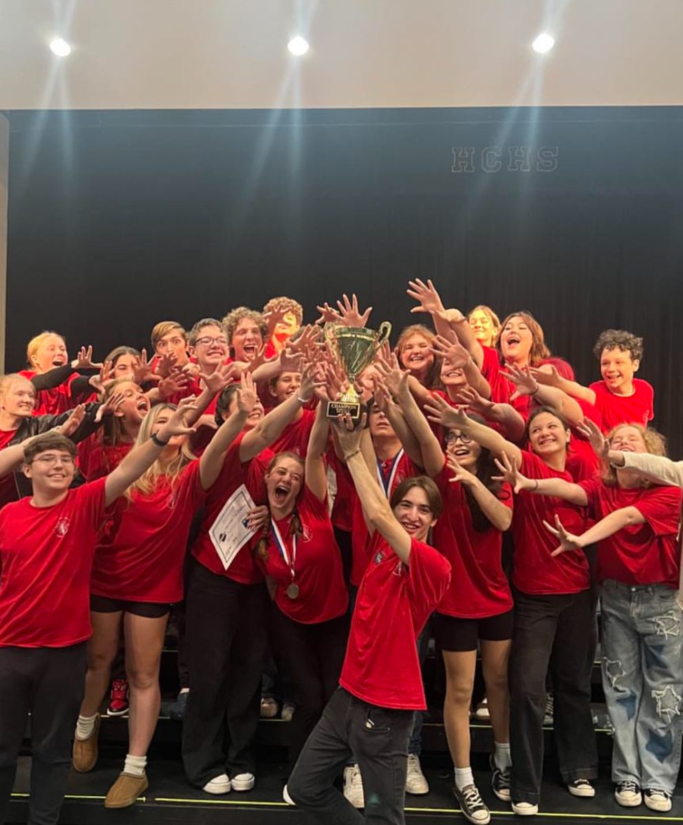 One Act won the region championship with an old setting, but fresh perspective. The drama department performed “The Anatomy of Gray” at Harris County High School.