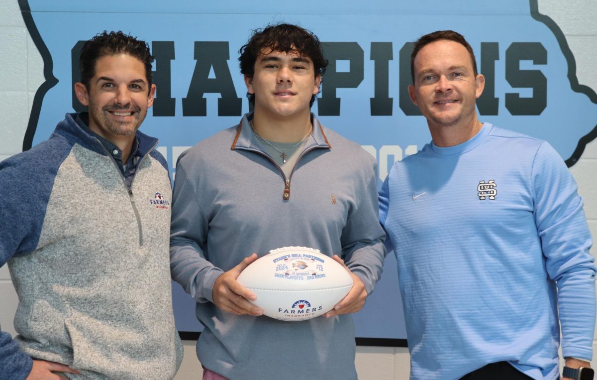 Senior Logan Inagawa has been chosen as the 22nd Farmers Insurance Player of the Week for the fall sports season. Inagawa was chosen for breaking several records for the Panther football team. 