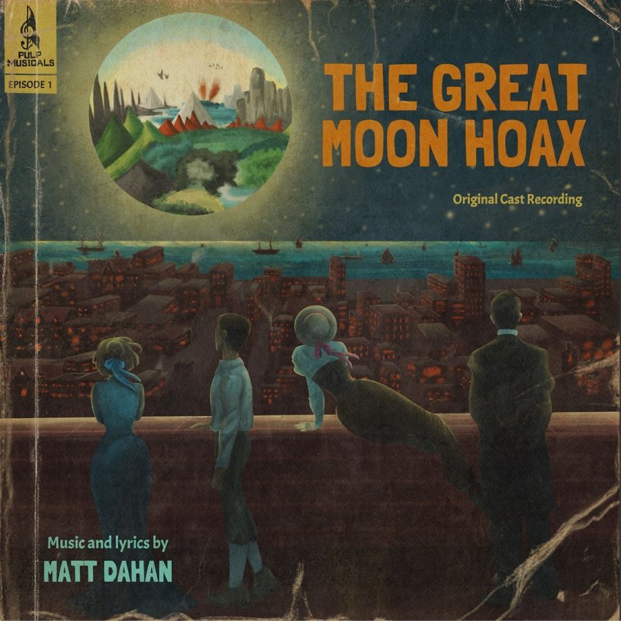 “The Great Moon Hoax,” music and lyrics by composer Matt Dahan, tells the story of the “New York Sun” publishing a fake article claiming there was life on the moon in 1835, based on a true story. Its defining song “More Than This” explores how we dream bigger than we are, and how the unknown is an opportunity.