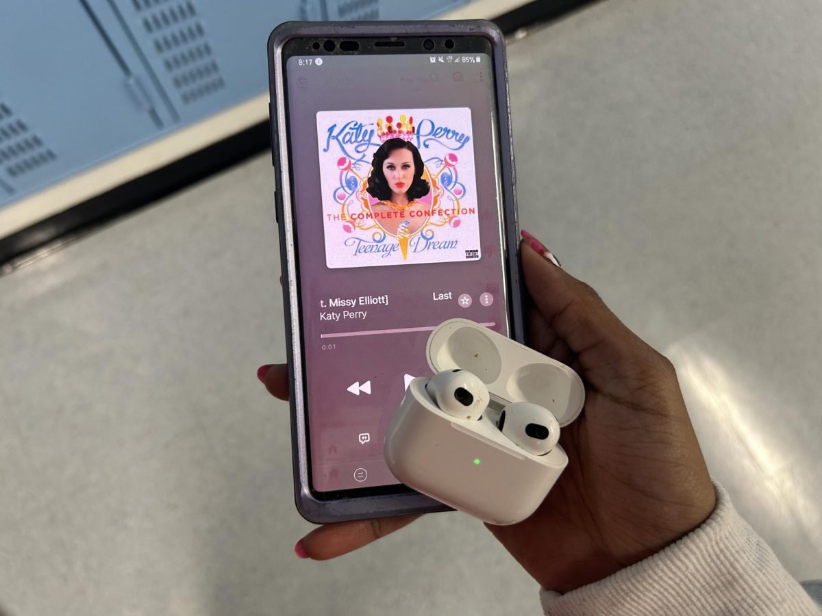 Senior Autumn Wheeler is currently listening to “Last Friday Night (T.G.I.F)” by Katy Perry. This song is about a night with wild partying and no rules.